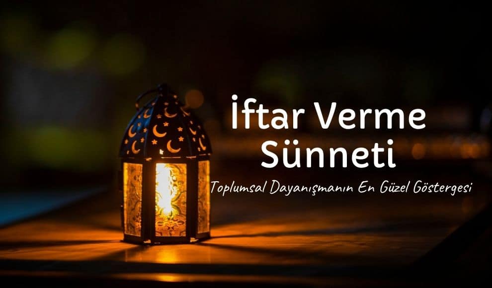 iftar vermek ile ilgili hadisler